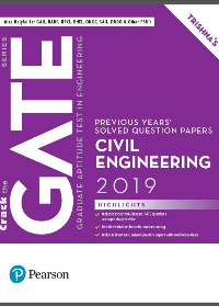 (eBook PDF)GATE 2019 Civil Engineering Previous Years Solved Question Papers by Trishna Knowledge Systems