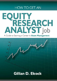 (eBook PDF) How To Get An Equity Research Analyst Job