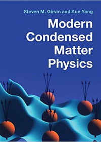 (eBook PDF)Modern Condensed Matter Physics 1st Edition by Steven M. Girvin , Kun Yang 