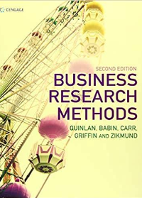 (eBook PDF)Business Research Methods 2nd Edition [Quinlan] by Barry Babin , Jon Carr , Mitch Griffin , William Zikmund , Christina Quinlan  Cengage Learning EMEA; 2nd edition edition (5 Feb. 2019)