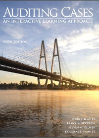 (eBook PDF) Auditing Cases: An Interactive Learning Approach 6th Edition