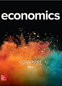 (Test Bank)Economics 10th Edition by David Colander   McGraw-Hill Higher Education; 10th Edition (September 18, 2016)