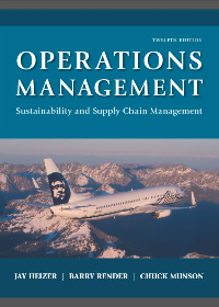 Test Bank for Operations Management: Sustainability and Supply Chain Management 12th Edition