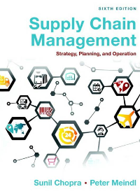 Test Bank for Supply Chain Management: Strategy, Planning and Operation 6th Edition