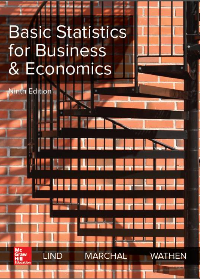 (eBook PDF)Basic Statistics For Business And Economics 9th Edition by Douglas A. Lind, William G. Marchal, Samuel Adam Wathen