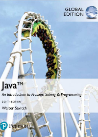 (eBook PDF)Java: An Introduction to Problem Solving and Programming 8th Global Edition by Walter Savitch