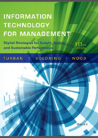 Test Bank for Information Technology for Management 10th Edition