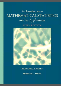 (eBook PDF) An Introduction to Mathematical Statistics and Its Applications 5th Edition