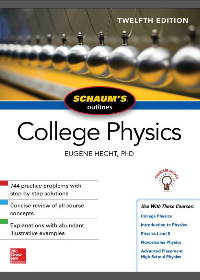 (eBook PDF)Schaum’s Outline of College Physics, Twelfth Edition by Eugene Hecht