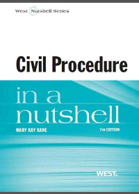 (eBook PDF) Civil Procedure in a Nutshell 7th Edition