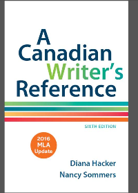 (eBook PDF) A Canadian Writer's Reference 6th with 2016 MLA Update