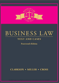 (eBook PDF) Business Law: Text and Cases 14th Edition