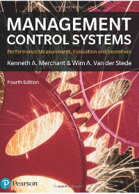 Solution manual for Management Control Systems 4th Edition by Kenneth Merchant