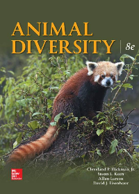 (eBook PDF) Animal Diversity 8th Edition by Cleveland Hickman Jr.