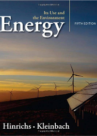 (eBook PDF) Energy Its Use and the Environment 5th Edition