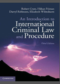 An Introduction to International Criminal Law and Procedure 3rd Edition