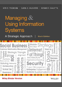 Test Bank for Managing and Using Information Systems: A Strategic Approach 6th Edition