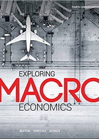 Test Bank for Exploring Macroeconomics, 4th Canadian Edition by Robert Sexton,Peter Fortura,Colin Kovacs