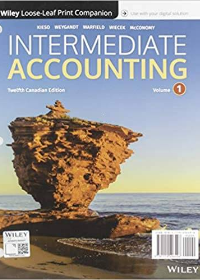 (eBook PDF)Intermediate Accounting, Volume 1,12th Canadian Edition
