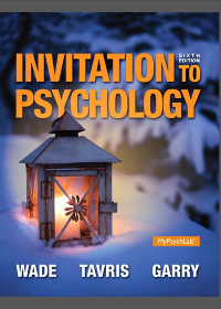 Test Bank for Invitation to Psychology 6th Edition