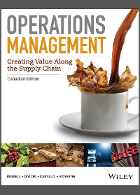 Test Bank for Operations Management Creating Value Along the Supply Chain 1st Canadian Editon by Russell