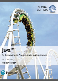 (eBook PDF)Java: An Introduction to Problem Solving and Programming 8th Global Edition by Walter Savitch