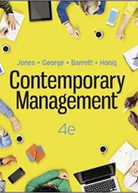 (Test Bank)Contemporary Management, 4th Australia Edition by Gareth R. Jones,Jennifer M. George