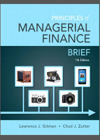 (eBook PDF) Principles of Managerial Finance, Brief 7th Edition