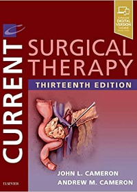 (eBook PDF)Current Surgical Therapy 13th Edition by John L. Cameron MD FACS FRCS(Eng) (hon) FRCS(Ed) (hon) FRCSI(hon) , Andrew M. Cameron MD PhD FACS   Elsevier; 13th Edition (December 2, 2019)