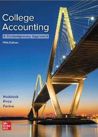 (eBook PDF)College Accounting (A Contemporary Approach) 5th Edition by M. David Haddock