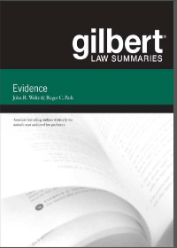 (eBook PDF) Gilbert Law Summaries on Evidence 18th Edition