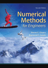 Solution manual for Numerical Methods for Engineers 7th Edition by Chapra