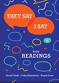 (eBook PDF) They Say / I Say: The Moves That Matter in Academic Writing with Readings Fourth Edition