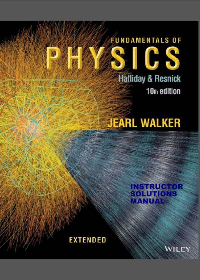 Test Bank for Fundamentals of Physics 10th Edition