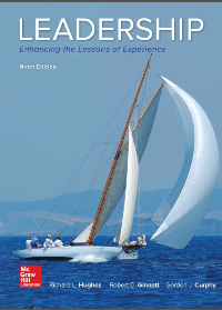 (eBook PDF)Leadership: Enhancing the Lessons of Experience 9th Edition by Richard L. Hughes, Robert C. Ginnett, Gordon J. Curphy