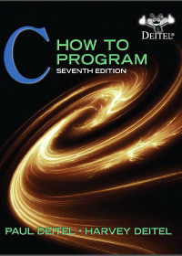 (eBook PDF) C: How to Program, 7th Edition