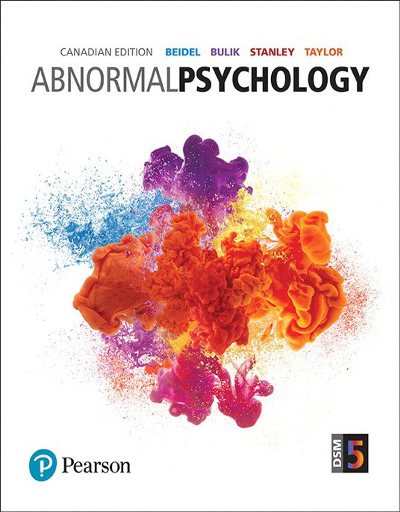 (eBook PDF)Abnormal Psychology, First Canadian Edition by Deborah C Beidel,Cynthia M. Bulik