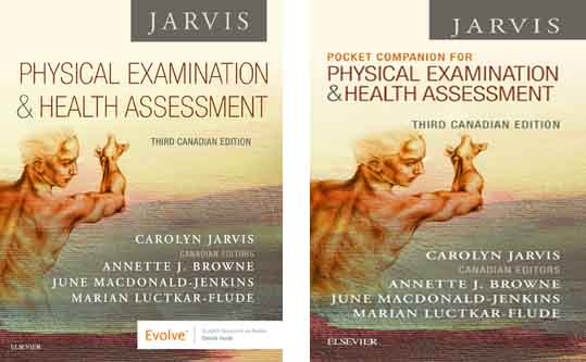 (eBook PDF)JARVIS Physical Examination and Health Assessment 3rd Canadian Edition + Pocket Companion by Carolyn Jarvis PhD APN CNP , Annette J. Browne PhD RN 