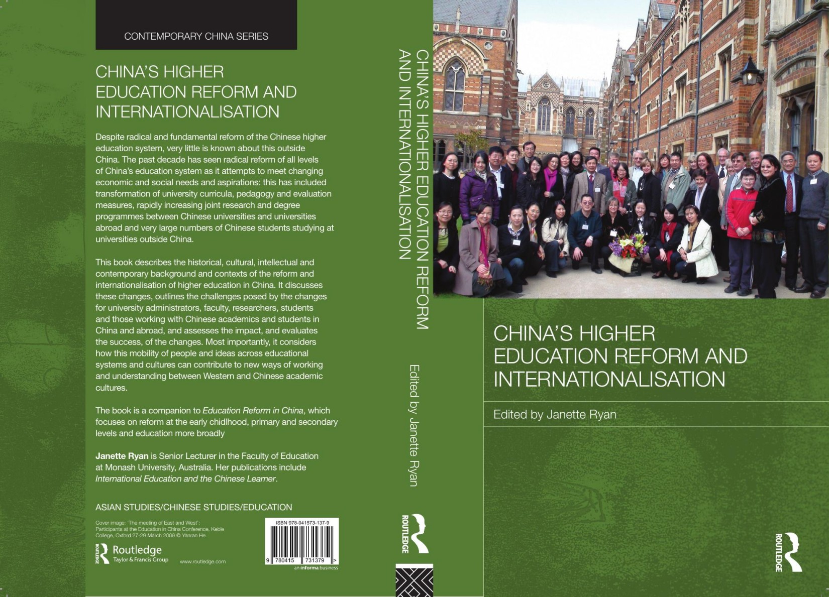 (eBook PDF)China's Higher Education Reform and Internationalisation by Janette Ryan