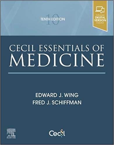 (eBook PDF)Cecil Essentials of Medicine E-Book 10th Edition by Edward J. Wing MD FACP FIDSA , Fred J. Schiffman MD MACP 