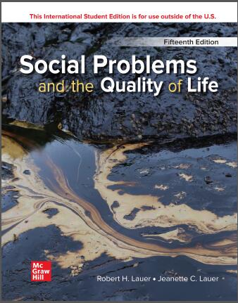 (eBook PDF)Social Problems and the Quality of Life 15e  by Robert Lauer,Jeanette Lauer