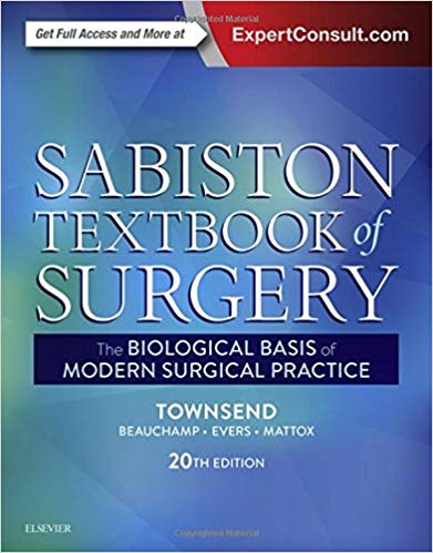 (eBook PDF)Sabiston textbook of surgery 20th by Courtney M. Townsend Jr. JR. MD , R. Daniel Beauchamp MD , B. Mark Evers MD , Kenneth L. Mattox MD 