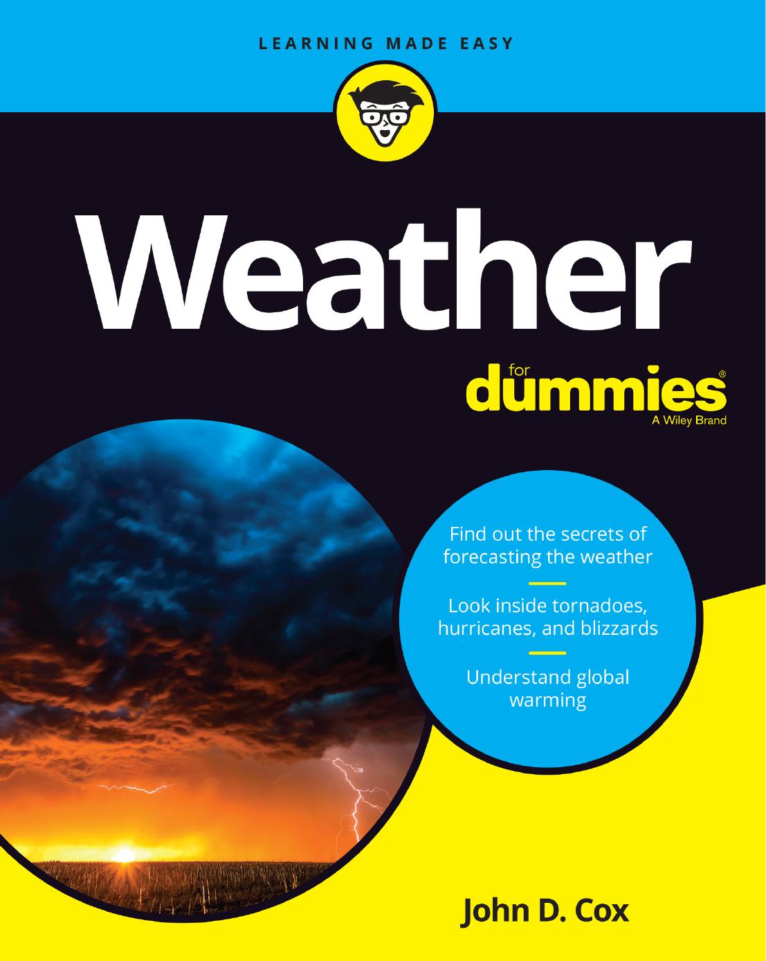 (eBook PDF)Weather For Dummies by John D. Cox