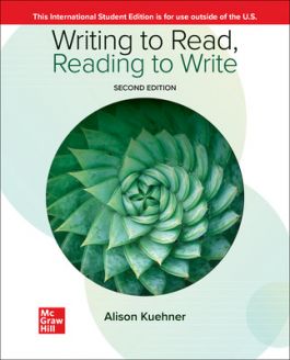 (eBook PDF)Writing to Read, Reading to Write 2nd Edition  by Alison Kuehner