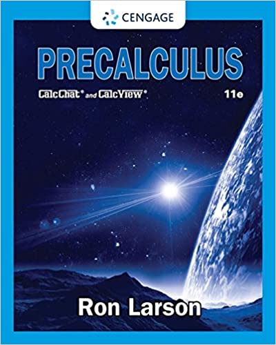 (eBook PDF)Precalculus, 11th Edition  by Ron Larson