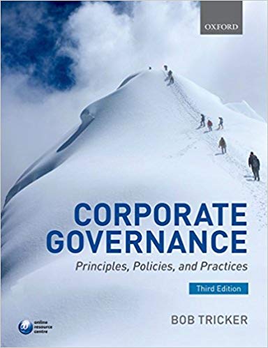 (eBook PDF)Corporate Governance: Principles, Policies, and Practices 3rd Edition  by R. I. (Bob) Tricker 