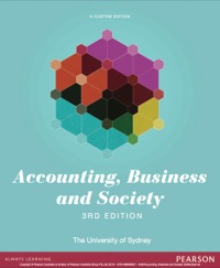 (eBook PDF)Accounting, Business and Society 3rd Edition (Custom Edition eBook)