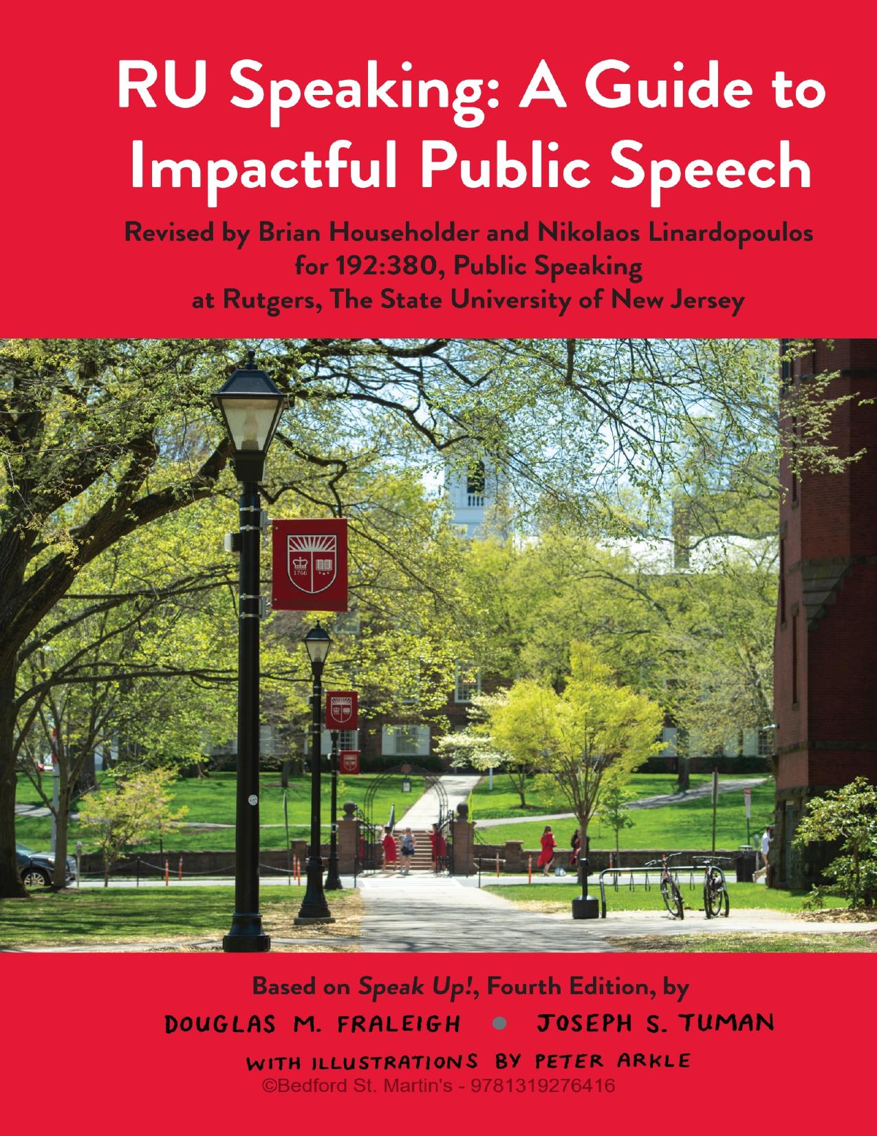 (eBook PDF)Rutgers University Speaking A Guide to Impactful Public Speech 4th Edition by Douglas