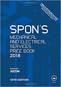 (eBook PDF)Spons Mechanical and Electrical Services Price Book 2018 by AECOM 