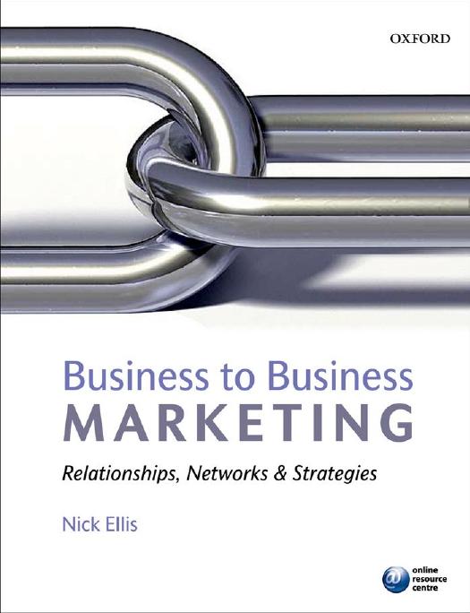 (eBook PDF)Business to Business Marketing by Nick Ellis